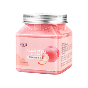Heyexxi — crème exfoliante <span class=keywords><strong>pour</strong></span> <span class=keywords><strong>le</strong></span> corps, sel de bain, crème 350g, SPA, exfoliant <span class=keywords><strong>pour</strong></span> les pieds, <span class=keywords><strong>pour</strong></span> enlever les boutons d'oie, originale, pêche manga, douche - Product Image 6