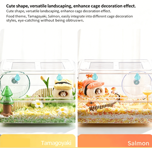 스시 스타일링 방습 방한 다용도 디자인(햄스터, 기니피그, 슈가 글라이더, 소형 애완동물용) - Product Image 5