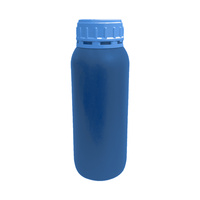 Bouteille vide de détergent 500 ml en plastique HDPE avec poignée latérale, vente en gros, logo personnalisé pour liquide de nettoyage et bouchon à vis