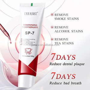 ยาสีฟันไวท์เทนนิ่ง SP 7 สำหรับขายส่ง ช่วยลดคราบฟัน ด้วยโปรไบโอติก ขจัดกลิ่นปาก รักษาสุขภาพช่องปาก - Product Image 1