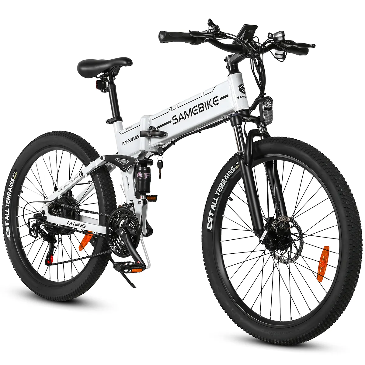 SAMEBIKE 26 אינץ' 48V 12.5Ah 750W 2.35 אינץ' צמיג LO26-II 21 מהירויות אופני הרים 26 אינץ' אופני הרים מתקפלים אופניים חשמליים חשמליים