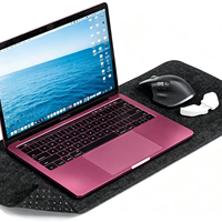 Tapis de protection de bureau en feutre minimaliste, durable, antidérapant, facile à nettoyer, pour bureau, PC, Mac, ordinateur portable