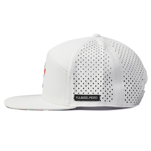 Gorra Snapback <span class=keywords><strong>de</strong></span> Alto Rendimiento Impermeable con Agujeros Cortados a Láser Estampado Camuflaje y Visera Inferior Estampada, Sombrero <span class=keywords><strong>de</strong></span> Béisbol o Golf con Logotipo Personalizado <span class=keywords><strong>de</strong></span> 7 Paneles - Product Image 4