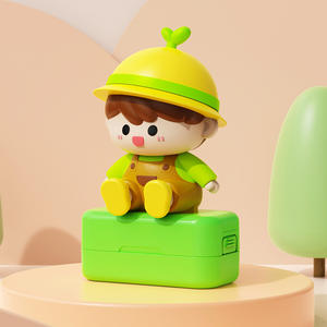 Nouveau tampon de nom pour vêtements d'enfants, motif dessin animé, en matériau flash, pour figurines d'<span class=keywords><strong>action</strong></span> - Product Image 5