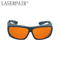 Lunettes de sécurité laser certifiées CE LP-GHP-2 avec 35 % de transmission, 180-534 nm OD7+, pour machines de gravure laser