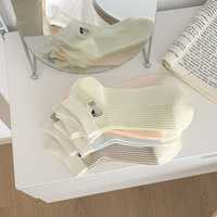 Nouveautés printemps/été, chaussettes à motifs de chien teckel mignonnes de style coréen inspirées d'Instagram, de couleur bonbon