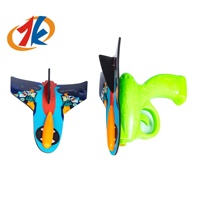 Jouets d'avion en plastique à lancer, Modèles de planeur volant, Jouets volants pour enfants et tout-petits, Lanceurs de fusées, Cadeaux promotionnels, Sécurité