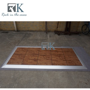 Pista de Baile Personalizada con Panel de Madera para Bodas y Fiestas - Product Image 5