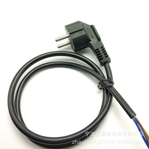 Câble de prise Europower 250V 16A 3G1.5mm, fil de cuivre isolé en PVC, utilisation pour appareils électroménagers - Product Image 1