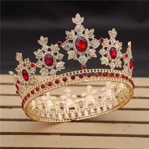 Couronnes de <span class=keywords><strong>mariage</strong></span> de luxe, 10 pièces, bijoux de cheveux, en cristal, accessoires de coiffure, <span class=keywords><strong>couronne</strong></span> de spectacle pour femmes, diadème, bal - Product Image 1
