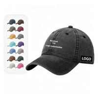 Gorra de Béisbol Personalizada con Logotipo, 100% Algodón Twill, Estilo Desgastado, Cierre a Presión, Tipo Trucker, Venta al Por Mayor Directa de Fábrica, Color Sólido