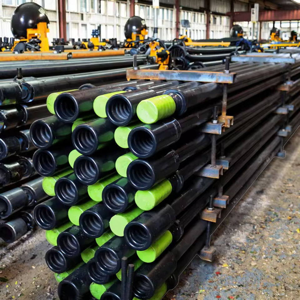 Oil Rig Threaded Pipe API Thread Drill Pipe, Precision Machining, Special for Drilling Rigs ...
