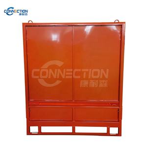 Gabbia di stoccaggio pieghevole in acciaio per magazzino industriale - Product Image 6