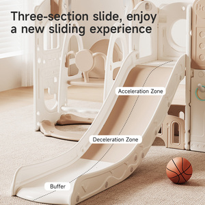 <span class=keywords><strong>Casa</strong></span> de Juegos Infantil de Plástico PE No Tóxico para el Hogar, Parque Público, Área de Juegos Interior para Bebés, Material para el Hogar y Jardín de Infancia, Set de Toboganes - Product Image 4