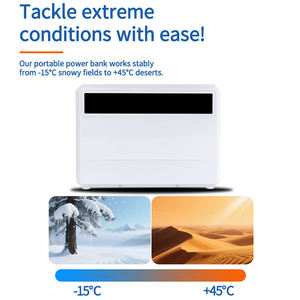 Station solaire portable 2000W LiFePO4 MPPT avec écran tactile pour maison/VR/camping, démarrage d'urgence de voiture, onduleur à onde sinusoïdale pure, démarreur de secours - Product Image 2