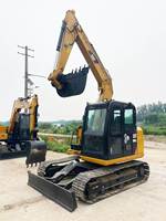 Excavator Bekas Caterpillar 308E 8 Ton, Cat 308 DCR, Daftar Harga Mini Machine Dengan Attachment Thumb Bucket