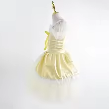 Vestido <span class=keywords><strong>de</strong></span> Ballet Profesional Romántico <span class=keywords><strong>de</strong></span> Tul Largo para Niñas, <span class=keywords><strong>Disfraz</strong></span> <span class=keywords><strong>de</strong></span> Bailarina con Estampado Luminoso - Product Image 5