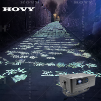 Projecteur de sol interactif tout-en-un avec écran LCD numérique 3D HD extérieur, haut-parleur intégré, portable, pour la cartographie des sols