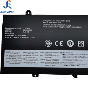 สินค้าใหม่แบตเตอรี่โพลิเมอร์ภายในปลอดภัยรุ่น01AV478สำหรับ Lenovo T480s L17L3P71พร้อมแบตเตอรี่รุ่น01AV479 - Product Image 2
