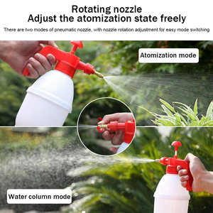 Handheld Garden Pump <b>Sprayer</b> 1.5L Plastic Pressure <b>Sprayer</b> Adjustable Brass Nozzle for Plants Lawn Cleaning - Product Image 6