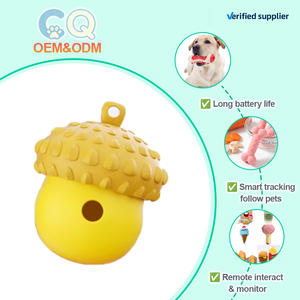 2026 C&Q OEM Fabricants chinois Jouet interactif numérique intelligent pour chat et chien en suède, bambou et latex, à mâ<span class=keywords><strong>cher</strong></span>, en forme de queue de souris, pour dressage automatique - Product Image 6