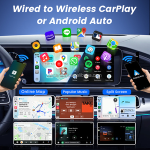 อะแดปเตอร์ Carplay Android Auto แบบ Dual Channel USB ดองเกิล USB กล่องสมาร์ทมินิ AI สตรีมมิ่ง ยูนิเวอร์แซล คาร์เพลย์ Carlinkit สำหรับรถยนต์ 99% - Product Image 3