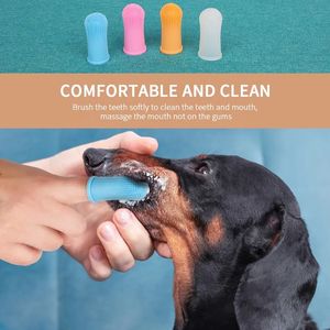 <span class=keywords><strong>Cepillo</strong></span> de dientes suave ecológico de 360 grados para mascotas, fácil limpieza de dientes, <span class=keywords><strong>cepillo</strong></span> de dientes de silicona para gatos para perros - Product Image 5