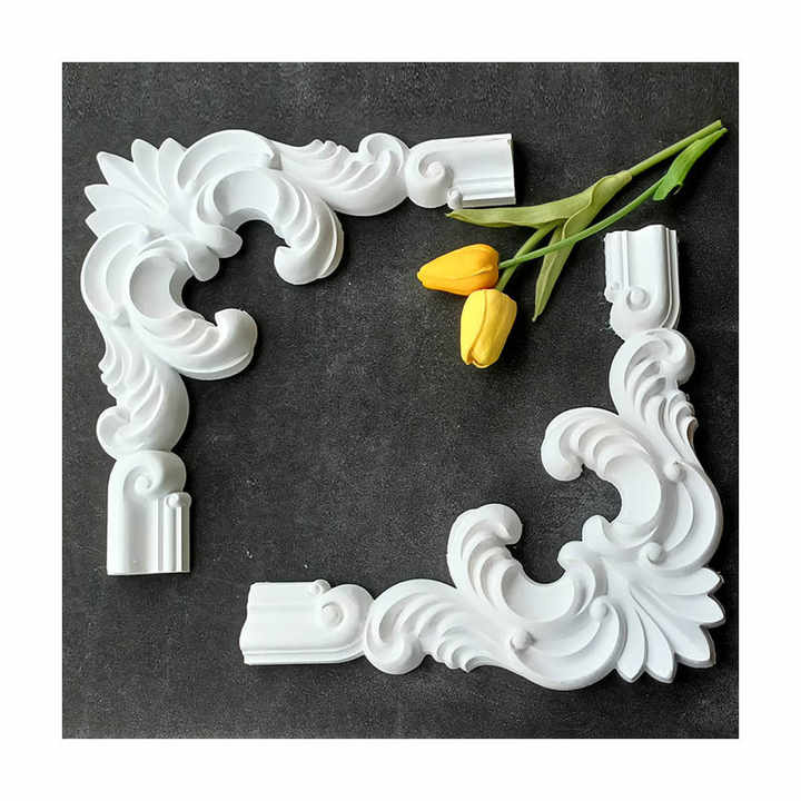 High Quality PU Corner Angle Mouldings for Wall and Ceiling Decoration ...