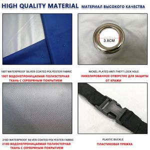 Housse de protection de moto pour Gl1800 <span class=keywords><strong>Goldwing</strong></span> Versys <span class=keywords><strong>1000</strong></span> Vn800 Universal Outdoor UV Protector Dustproof Scooter Polyester AAAAA - Product Image 3