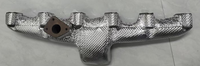 Nouveau couvercle de protection thermique rigide pour échappement de moteur, résistant à 600°C, en acier inoxydable et fibre de silice haute performance, isolation thermique