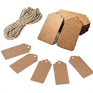 Etiquetas de Papel Kraft Reciclado para Equipaje, Regalos de Boda, Prendas, Zapatos, Bolsos y Ropa - Etiquetas Colgantes Impresas (Tamaños 11) # ;12 # ) - Product Image 2