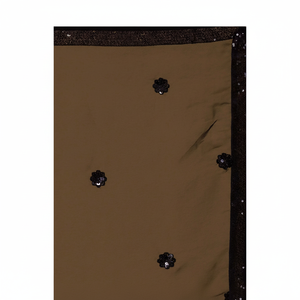 Fabuloso Lehenga Choli Negro de Georgette para Recepciones con Bordado, Vestidos de Noche - Product Image 1