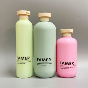 Mềm cảm ứng PE hình dạng hình bầu dục/Boston hình tròn 300ml <span class=keywords><strong>500ml</strong></span> dầu gội Gel Lotion lật <span class=keywords><strong>cap</strong></span> Báo Chí bơm Matte mềm có thể ép chai - Product Image 2