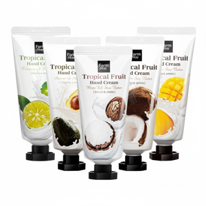 Crema per le mani Mini-Size Ropicalfur allo stato di palma 50ml di burro di karité burro di karité ad alta idratazione 1 + 1 sconto di fornitura di latte - Product Image 1