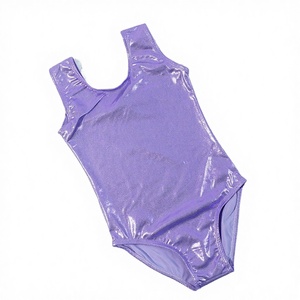 Ropa de Baile para Niñas, Leotardo de Manga Corta con Pantimedias de Nailon para Gimnasia, Ballet y Danza, Marca Jindance - Product Image 3