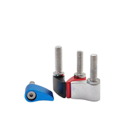 Poignée de serrage en forme de L M4 M5 M6, vis à levier, bouton de verrouillage réglable en forme de 7, vis de serrage pour appareil photo 20 mm/17 mm/12 mm