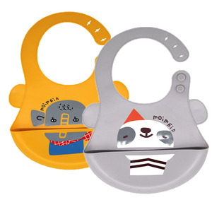 Top Trending morbido e resistente bavaglini in Silicone impermeabile Babero per bambini <span class=keywords><strong>accessori</strong></span> per l'alimentazione del bambino in Silicone per uso alimentare - Product Image 3