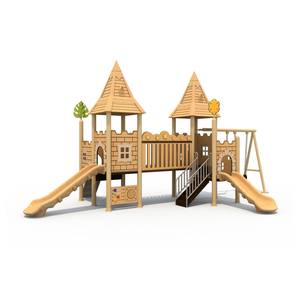 Equipo de parque de juegos al aire libre de alta calidad personalizado, equipo de parque de atracciones, casa de juegos para niños - Product Image 1