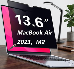 Magnetic <b>Privacy</b> <b>Screen</b> <b>Protector</b> For MacBook Air 13.6 inch M2 2023Removable Laptop <b>Privacy</b> Scree - Product Image 1