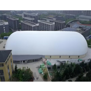 Chất lượng cao công nghiệp lưu trữ kho Air Dome Inflatable Tennis padel tòa phòng tập thể dục kiến trúc màng cao khả năng hiển thị - Product Image 4