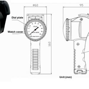 Supply <b>Mechanical</b> Tensiometers T2 Model Gear Meshing Type Plastic Material SG Brand for Wire Cable Industry - Product Image 6