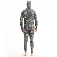 1.5mm Camouflage Néoprène Combinaison Ensemble Veste et Pantalon pour Eau Chaude Plongée Snorkeling Chasse Sous-Marine