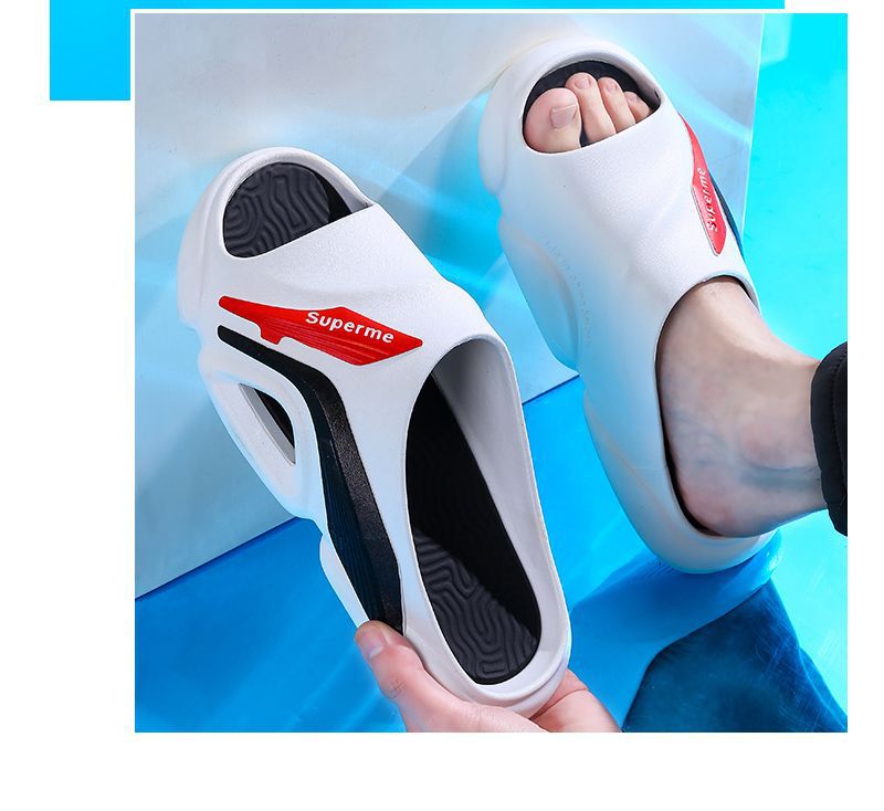High Quality Summer Beach Slides Shoes EVA Bedroom Non-slip Sandals Men Slippers