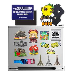 Aimant de réfrigérateur personnalisé en 3D, souvenir de pays ou de ville, logo personnalisé, alliage de zinc, métal, émail, époxy, aimant de réfrigérateur - Product Image 2