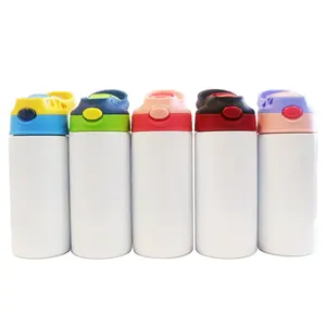 Diy Stock In USA 12OZ For Kids Insulated Double Wall Straight Stainless Steel Sublimation Tumbler