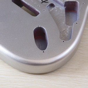 Corpo per <span class=keywords><strong>Chitarra</strong></span> Elettrica Stile ST in Argento, Kit Fai-da-Te per Costruzione <span class=keywords><strong>Chitarra</strong></span>, Accessori Metallici Lightning - Product Image 6