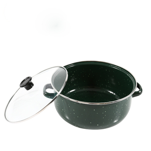 Factory Wholesales Cheap Cast Iron Cookware Sets 16+18+20cm <strong>Enamel</strong> Casserole Cooking <strong>Pots</strong> with Ceramic Glass Bottom Induction
