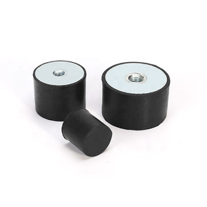 ตัวแยกการสั่นสะเทือนบัฟเฟอร์<span class=keywords><strong>ยาง</strong></span>กลมแบบติดตั้งยางแบน - Product Image 5