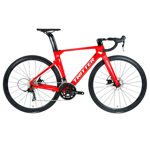 จักรยานเสือหมอบ Twitter รุ่น R10 คาร์บอนไฟเบอร์ ระบบเบรกดิสก์ RS 22 สปีด จักรยานเสือหมอบระดับมืออาชีพ ลดราคา 700C จักรยานคาร์บอนราคาประหยัด - Product Image 6