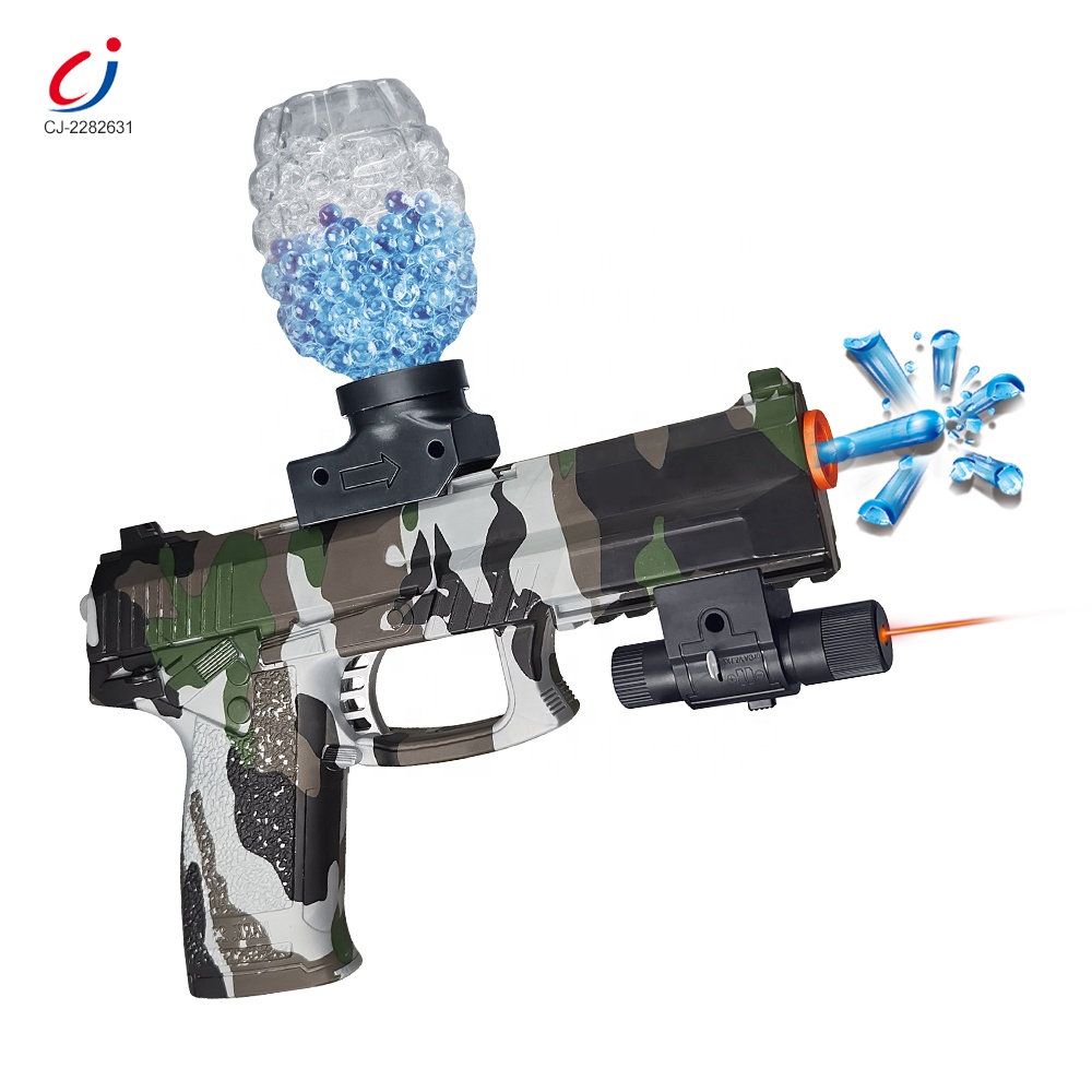 Летний пластиковый пистолет для использования на открытом воздухе, пистолет для стрельбы, пуля для брызг, водяной гель, перезаряжаемые Электрические игрушечные пистолеты
